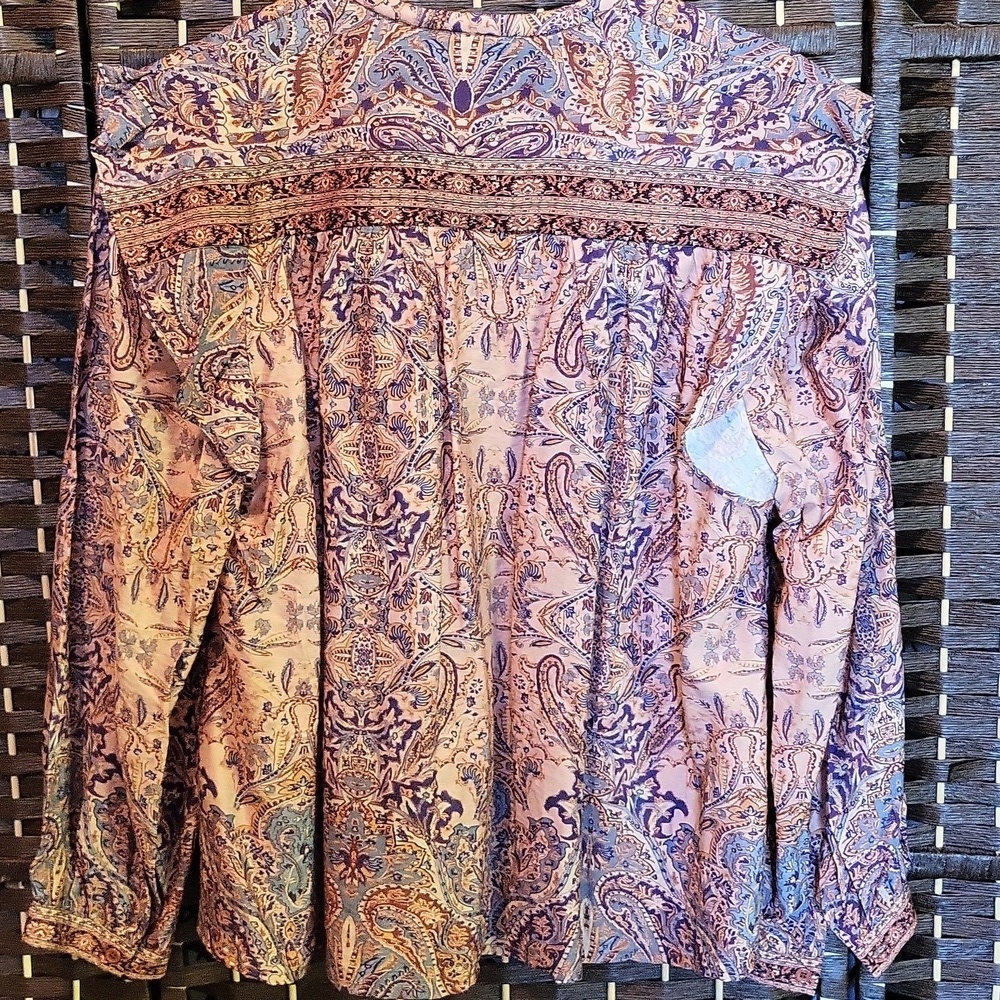 Anthropology brandMulticolor Paisley Shirt - Picture 5 of 6